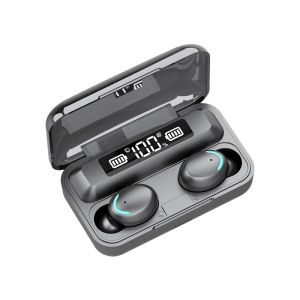 F9-5 Беспроводные наушники 5C TWS Bluetooth 5.0 наушники 9D Stereo Music Handsfree 2000mah Зарядная коробка с микрофонами спортивные водонепроницаемые гарнитуры