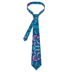 Галстуки-бабочки Tie Dye Хиппи Винтажный принт с рисунком шеи Элегантный воротник для взрослых Косплэй вечерние аксессуары для галстука