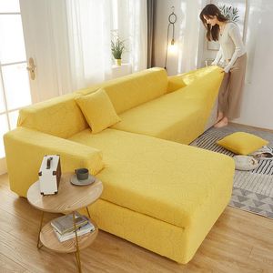 Tampa de cadeira capa de sofá à prova d'água tudo inclusivo em quatro estações de tecido universal elástico macio moderno copri divano decoração