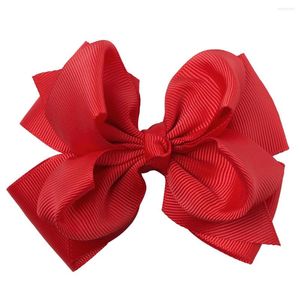 Saç Aksesuarları 1 PC 4inch Yaylar Timsah Klipsli Kızlar Bow Women için Sevimli Hair Clip