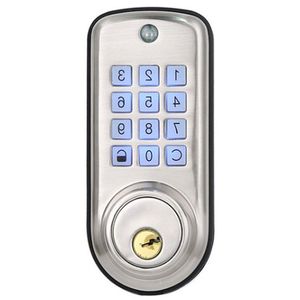 Freeshipping ucuz akıllı ev dijital kapı kilidi, su geçirmez akılsız şifre pim kodu kapı kilidi elektronik sürgü kilidi njtri