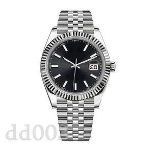 Tüm Paslanmaz Çelik Tasarımcı İzler Erkekler Otomatik Lüks İzleme 36/41mm Datejust Super Wimbledon Reloj Kuvars Pilwatch Elmaslar 904L 28/31mm SB007 C23