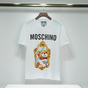 Mc689 beyaz tasarımcı tişört yaz kısa kollu couture ayı kadın erkekler tshirt tee erkek kıyafetleri
