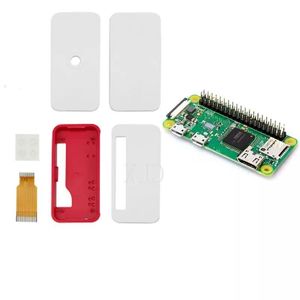 Raspberry Pi Sıfır Wh Wh Wh Wh Wh Wh Wh Wh ile Ön kollu GPIO Başlıkları WiFi ve Bluetooth Demo Broad 1GHz CPU'da Offical Case Won Wjdne