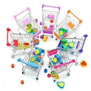 НОВАЯ креативная мини-детская ручная тележка, имитация птицы, попугая, маленькая тележка для покупок в супермаркете, тележка для ролевых игр, игрушки, коляски