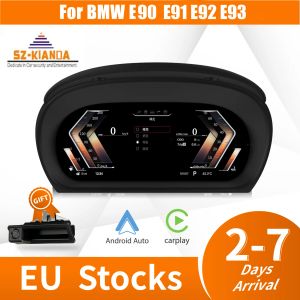 car dvd Original 12.3" LCD Digital Cluster For BMW 3 Series E90 E91 E92 E93 instrument Speedometer Dashboard display Head up