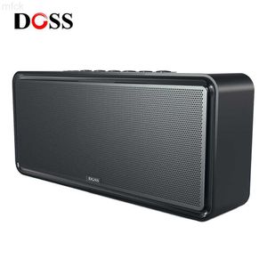 Портативные колонки DOSS SoundBox XL Мощный Bluetooth-динамик 32 Вт Беспроводной стереофонический бас-сабвуфер Музыкальный звуковой ящик TWS Портативные домашние громкоговорители R230830