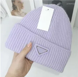 Beanies 2023 Lüks Tasarımcı Sonbahar ve Kış Fasulyesi Erkekler Kadın Moda Tasarımı Logo Yünlü Kapak Mektubu Jacquard Unisex Sıcak Kafatası