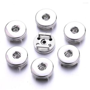 Bileklik 500pcs/Lot Snap Mücevher Modaya uygun Charm Brooch Fit 18mm Metal Takılar Düğmesi DIY Fitting