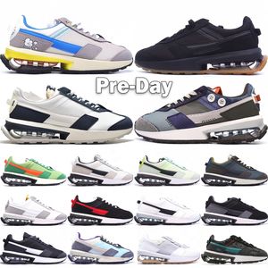 Pre-Day LX Masculino Feminino Tênis de Corrida Preto Gum Trainers Chlorophyll Light Bone Liquid Lime Matte Grey Coconut Milk Outdoor Sneakers Size 36-45