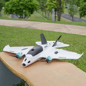 ElectricRC Uçak Atomrc FPV RC Düzlem 750mm İkiz Motor Planör Sabit Kanat Modeli 231110