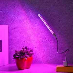 Grow Lights USB LED GROW Light Full Spectrum 10W DC 5V для освещения растений Phyto Lamp P230413