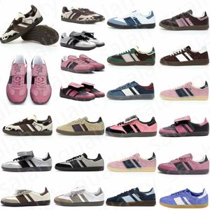2023 Yeni Stil Tasarımcı Ayakkabı Vintage Trainer Sneakers Wales Bonner Kılıf Olmayan Dış Tablo Moda Klasik Erkekler Kadın Günlük Ayakkabı