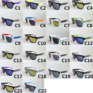 Óculos de sol de designer de luxo para homens quadros quadrados feminino esporte de soldados de sol tons de óculos 22 cores 22 cores