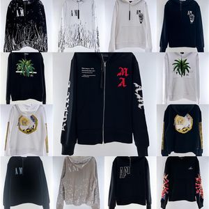 Yeni Erkek Designer Hoody Hoodies Pullover Sweatshirts 13 Stil Lightning Mektup Baskılı Crewneck Gevşek Uzun Kollu Siyah Kapşonlu Sokak Giyim Erkekler koşu pantolon