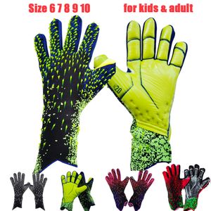 Sports Gloves Latex Goalkeeper Thickened Football Professional Protection Adults Teenager Soccer Goalie 230413