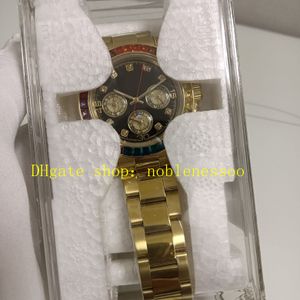 Orologio da uomo da uomo da uomo e confezione regalo da uomo da 3 colori da uomo 40mm 116598 diamante nero diamante oro giallo 116595 everose quartz cronografo sport orologi