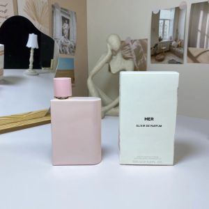 Духи Woman Her Blush 100 мл Eau De Parfum 3,3 жидких унции Цветочный фруктово-цветочный аромат Стойкий GEDP Lady Girl Her Elixir London Men Mr Hero Spray Cologne Fast Ship