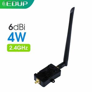 Маршрутизаторы EDUP WiFi Booster Усилитель мощности Wi-Fi 2,4 ГГц 4 Вт Усилитель сигнала Wi-Fi Беспроводной повторитель диапазона для аксессуаров для маршрутизаторов Wi-Fi Антенна Q231114