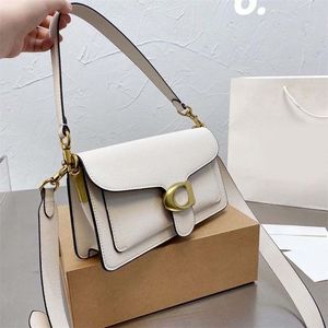 Tasarımcı Omuz Çantası Çanta Crossbody Bag Lüks Kızlar Solid Renk Zinciri Kare Gerçek Toka Büyük Kapasite Crossbody Küçük Kare Çanta Flip Tasarımcı Çanta