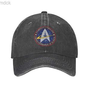 Ball Caps Klasik Pamuk Yıldız Treks Film Beyzbol Kapağı Erkek Kadınlar Ayarlanabilir Unisex Dad Şapka Açık