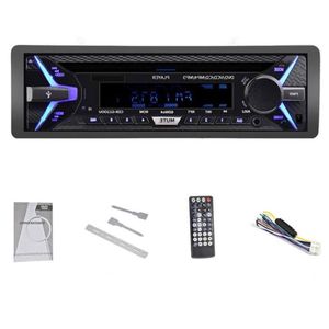 Freeshipping Universal Car Radio DVD Player Bluetooth CD VCD MP3 SD Card AUX Input Player com controle remoto Seprd