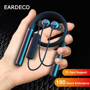 Наушники сотового телефона Eardeco 180 -часовой выносливость Bluetooth наушники бас Беспроводные наушники с микрофоном стереорезок