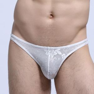 UNDUPTS SEKSİ ERKEK U U Dışbükey Çantalı Çamaşırı Perspektif Kılavuzları Düşük Katlı İç Çamaşır Serin Bikini Panties T-GACK SLIP HOMBRE