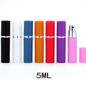 5ml Boş Parfüm Şişeleri Parti Parfüm Atomizer Renkli Sprey Şişe Seyahat Makyaj Kapları