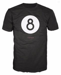 Camisetas masculinas de camisa no verão a moda para camiseta de manga curta Atest Funny Tees Men 8 Ball Pool Billiard snooker camisa
