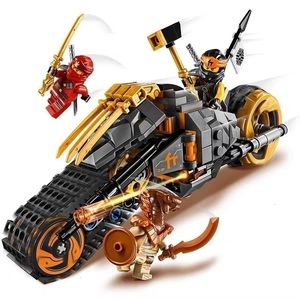 Bloklar 230pcs Ninja Serisi Bricks Cole's Dirt Bike Uyumlu 70672 Çocuklar İçin Oyuncaklar Doğum Günü Noel Hediyesi 231114