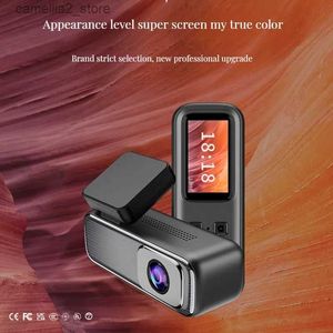 Carro DVRs Carro DVR WiFi GPS Dash Cam 1296P HD Dashcam Veículo Câmera Night Vision Recorder Auto Black Box Q231115