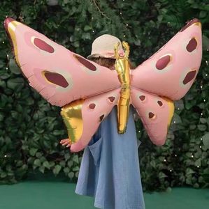 Большая бабочка фольга воздушные шары вечеринка украшения бабочки сказочные крылья шар бабочка для вечеринки свадьба Женщины Женщины по случаю дня рождения.