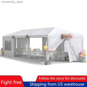 Tents and Shelters Outdoor Gazebo Wedding Party Tent Camping Shelter Rovab Sidewalls Carport Cater BBQ Events Freight free Q240312