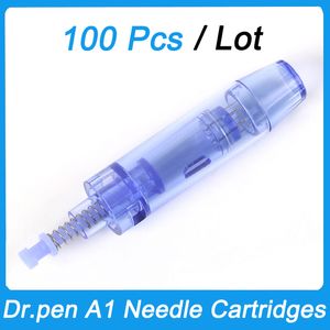 100 PCS Dr.Pen A1 İğne Kartuşu Mikro Cilt İğne 12 24 36 42 Nano Bayonet Port İğne Değiştirme MTS İpuçları Drpen A1 Dermapen F3