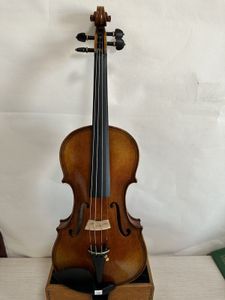 Мастер 4/4 скрипки модель модели пламенный кленовый верхний верхний верхний верхний ручной площад 3028