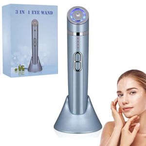Dispositivos de cuidados faciais Ultrasound Eye Beauty Massage Machine RF EMS Frequência Levantando Rejuvenescimento da Pele Rugas Remover Vibração Massageador 231115