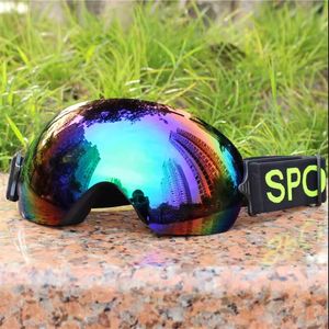 Tasarımcı Erkekler Kayak Goggles Anti-Fog Glasses UV UV 400 Maske Kış Dış Mekan Gözlük Rüzgar Popsili Snowboard Gözlük Kayak Gözlükleri