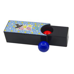 Magic Color Change Box for Kids - Classic Red to Blue Ball Trick, Durable Plastic Magic Toy