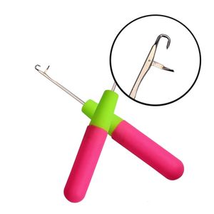 10PC Hook Needles Locking crochet plastic knitting for making giant woven horror lock hair tools and weaving horror lock extensions 231115