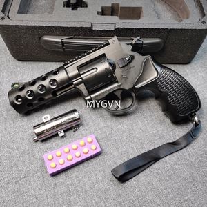 Временный металлический револьвер 7 -мм дартс гель -шариковой пистолет рука