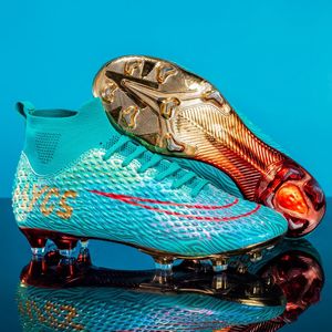 Botas de futebol de qualidade Harland Luz durável Futebol confortável Sapatos de futebol ao ar livre tênis de cravejamento de futsal cravejados por atacado