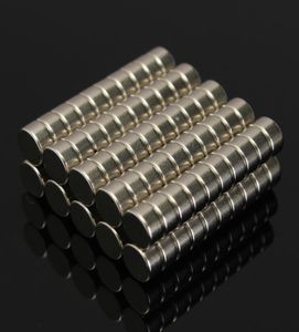 100 PCSlot N52 Güçlü Silindir Mıknatı Nadir Toprak Neodimyum Mıknatıs 6mm x 3mm8136930