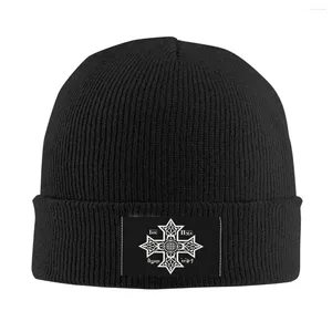 Berets Cruz Ortodoxa Copta Com Jesus Cristo O Filho De Deus Bonnet Chapéus Chapéu De Tricô Para Mulheres Homens Inverno Quente Skullies Gorros Caps