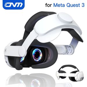 Ремешок на голову для 3D-очков для Meta Quest 3 Comfort, регулируемый по увеличению, поддерживающий улучшенный комфорт, аксессуары для виртуальной виртуальной реальности 231117