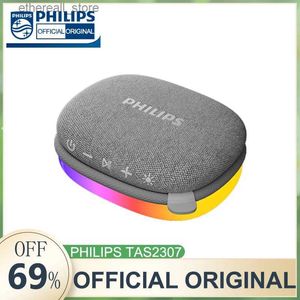 Динамики для сотовых телефонов Philips TAS2307 Динамик Беспроводная связь Bluetooth HiFi Стерео Портативный уличный мини-музыкальный плеер 1500 мАч Длительное время автономной работы с микрофоном HD Q231117