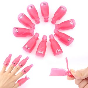 Clipes de plástico para arte em unhas, clipes de tampa de imersão, removedor de esmalte em gel UV, fluido de ferramenta para remoção de verniz, ferramentas de manicure, ferramentas para arte em unhas, removedor de esmalte, beleza, saúde