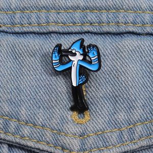 Cartoon Anime character Brooch Enamel Pin Funny Animation Bird Brooches Lapel Backpack Badge Jewelry Gift for Friend