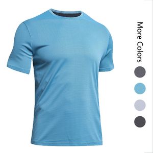 LL Outdoor Мужская спортивная футболка Мужская быстросохнущая влагоотводящая короткая футболка Wrokout с коротким рукавом LL47