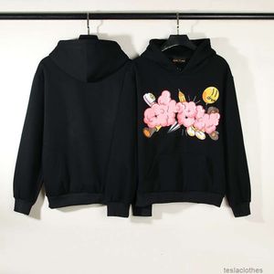 Tasarımcı Hoodie Erkekler Sweatshirts Moda Sokak Giyim Drevv Skate House Gülümseyen Yüz Balon Graffiti Moda BR Erkek Kadın Çift Gevşek Çok Yönlü Kapşonlu Sweater